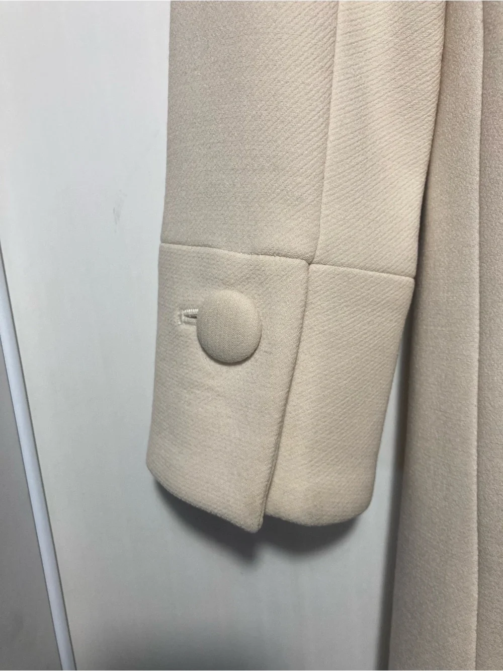 J. Crew Vintage Classic Lady Day Wool Coat A-Line Defined Waist & Pockets Size 2
